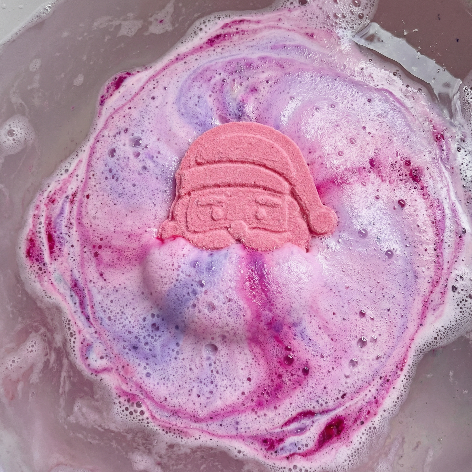 Santa Head Bath Bomb Mold