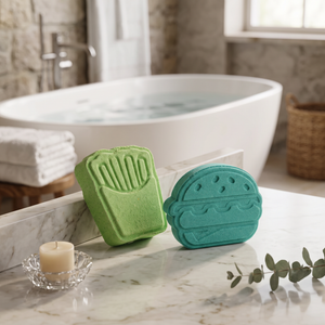 Hamburger Bath Bomb Mold
