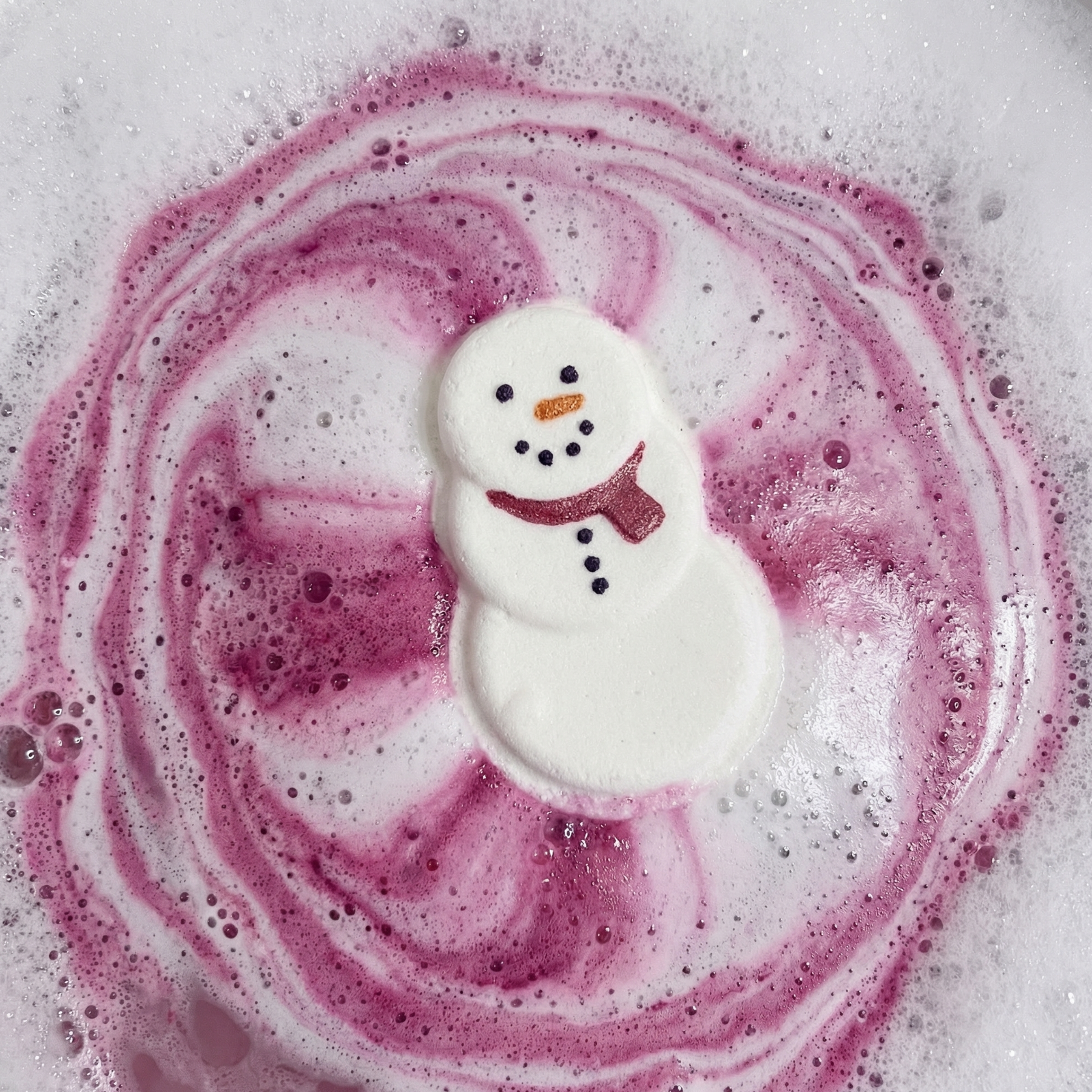 Snowman Bath Bomb Mold