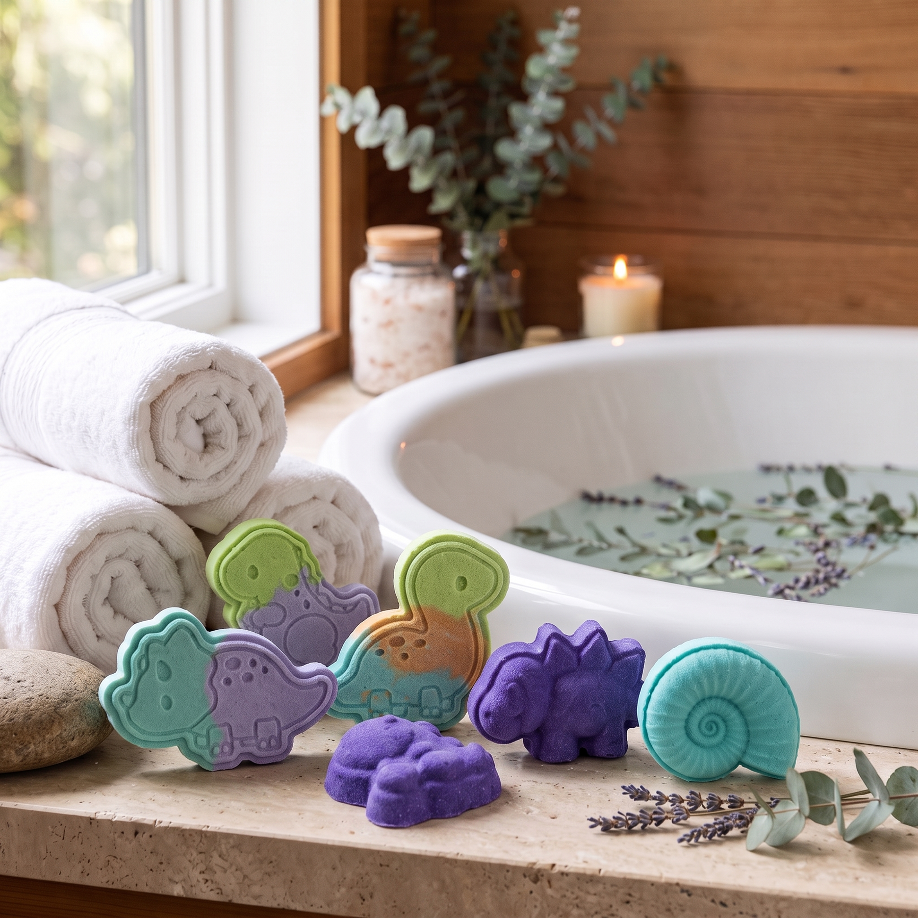 Fossil Bath Bomb Mold