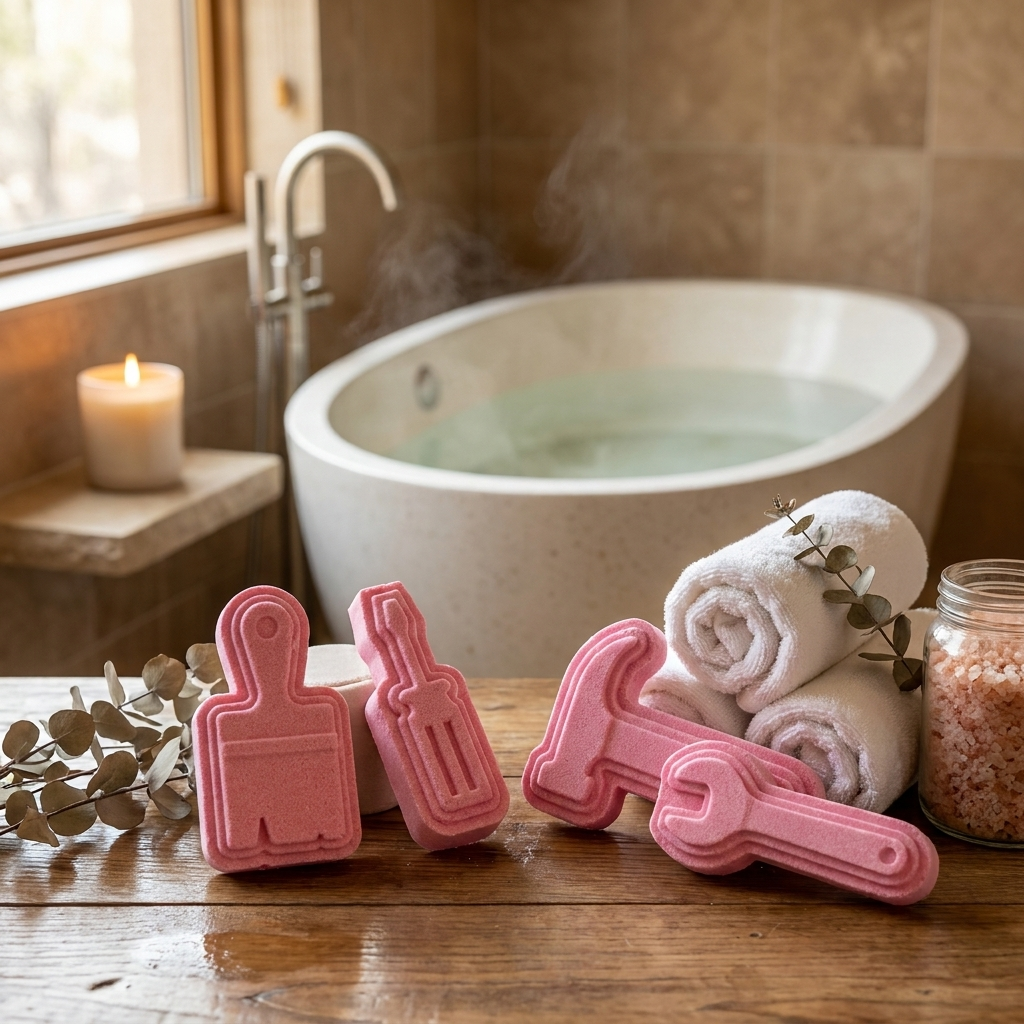 Paintbrush Bath Bomb Mold