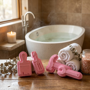 Paintbrush Bath Bomb Mold