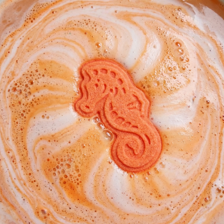 Seahorse Bath Bomb Mold