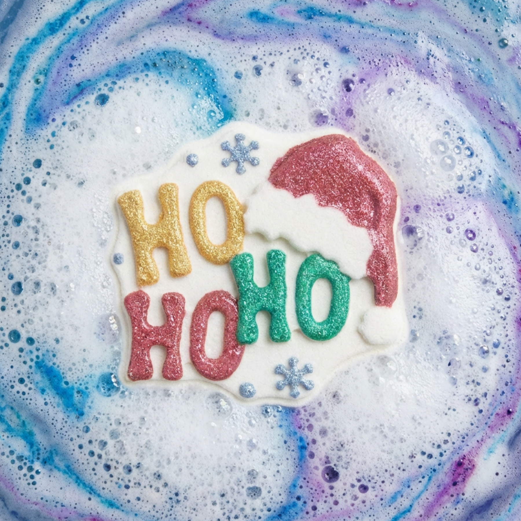 Ho Ho Ho Bath Bomb Mold