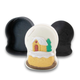 Snowglobe House Bath Bomb Mold