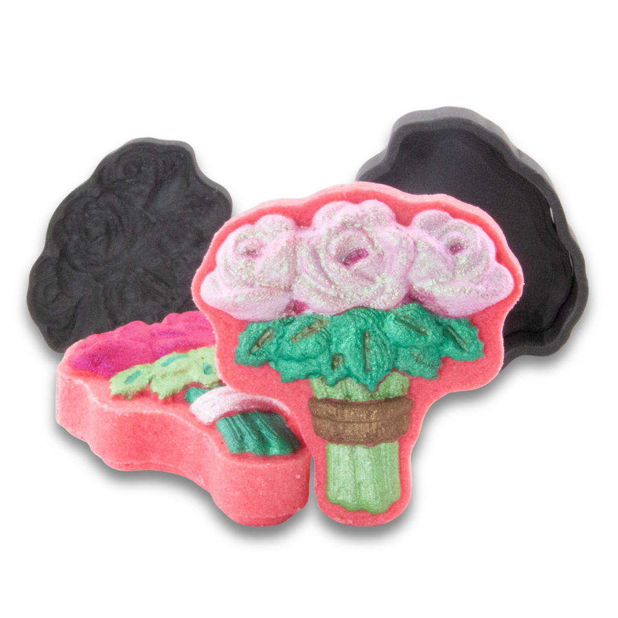 Roses Bouquet Bath Bomb Mold