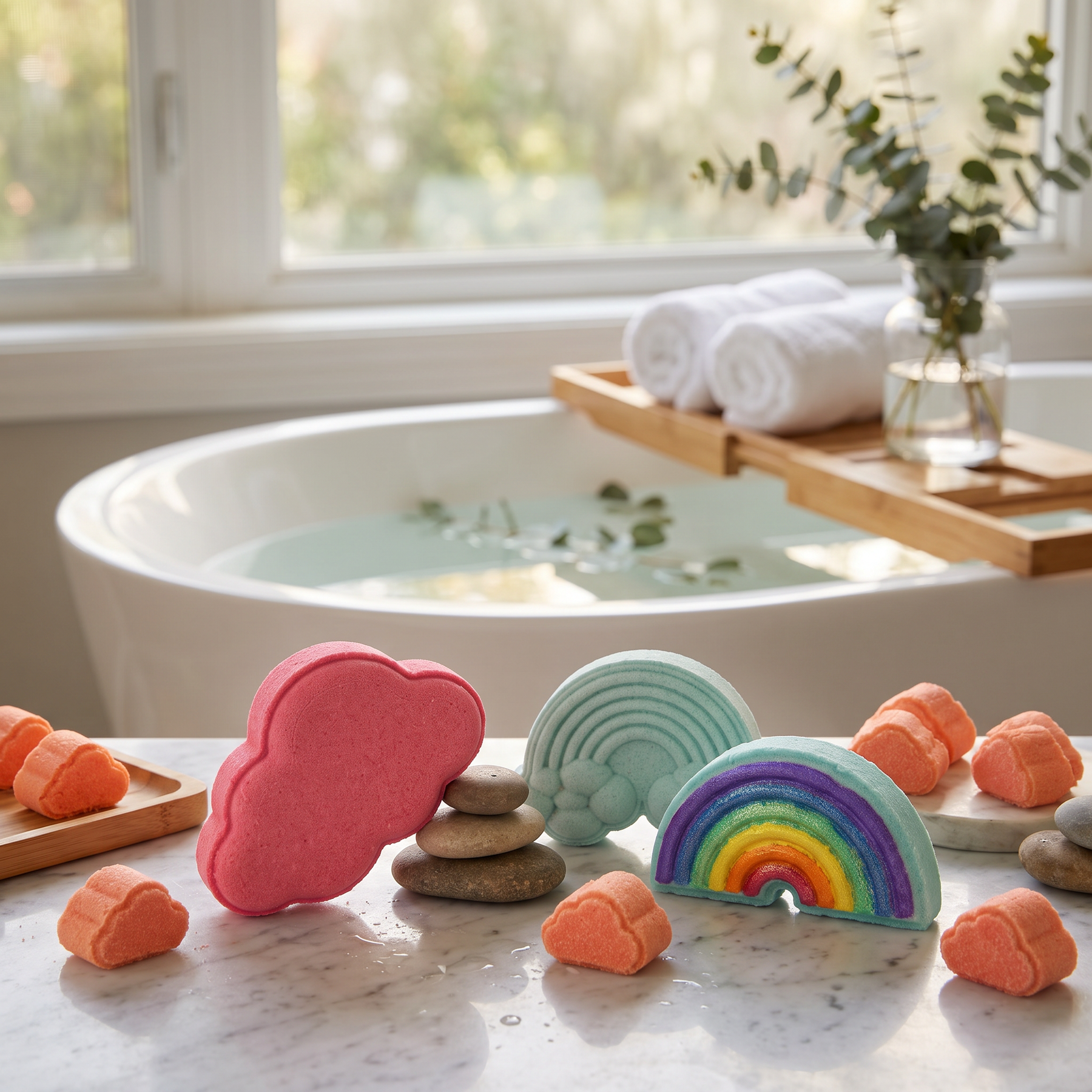 Cloud Bath Bomb Mold