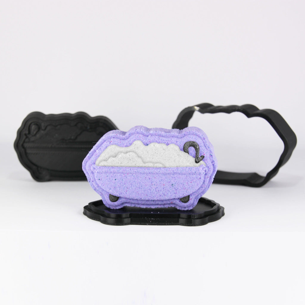 Bathtub With Foam Bath Bomb Mold - The Bath Time