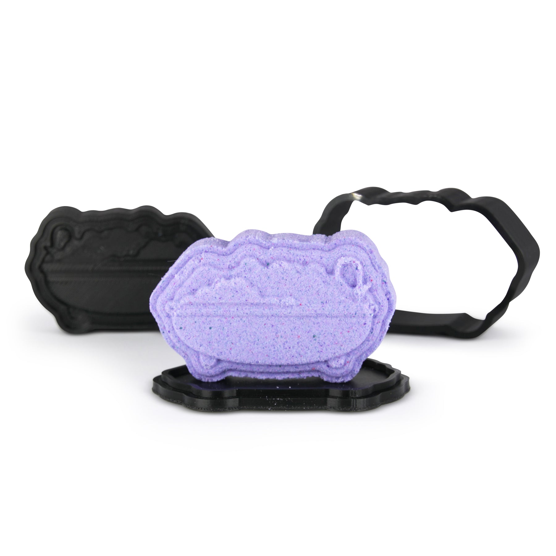 Bathtub With Foam Bath Bomb Mold