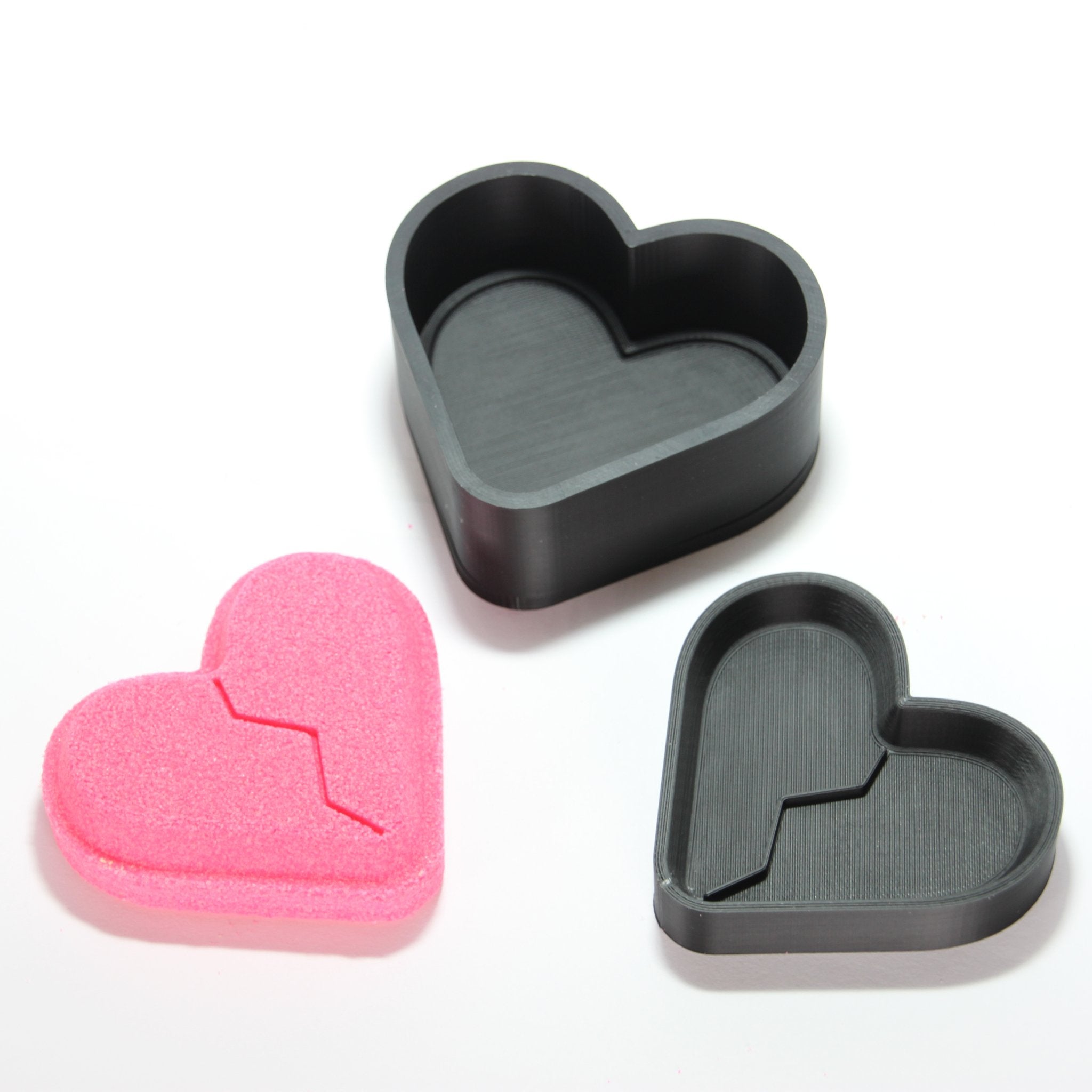 Broken Heart Bath Bomb Mold - The Bath Time