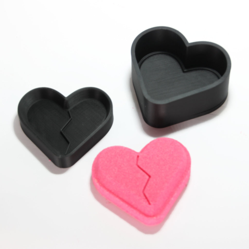 Broken Heart Bath Bomb Mold - The Bath Time