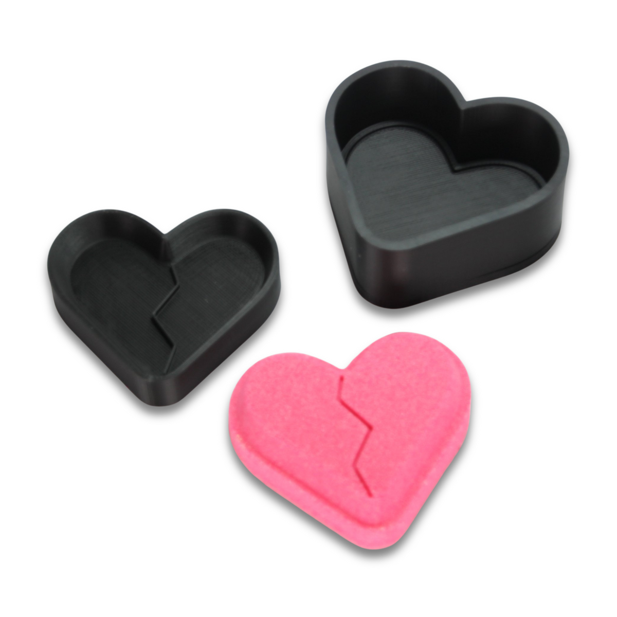 Broken Heart Bath Bomb Mold