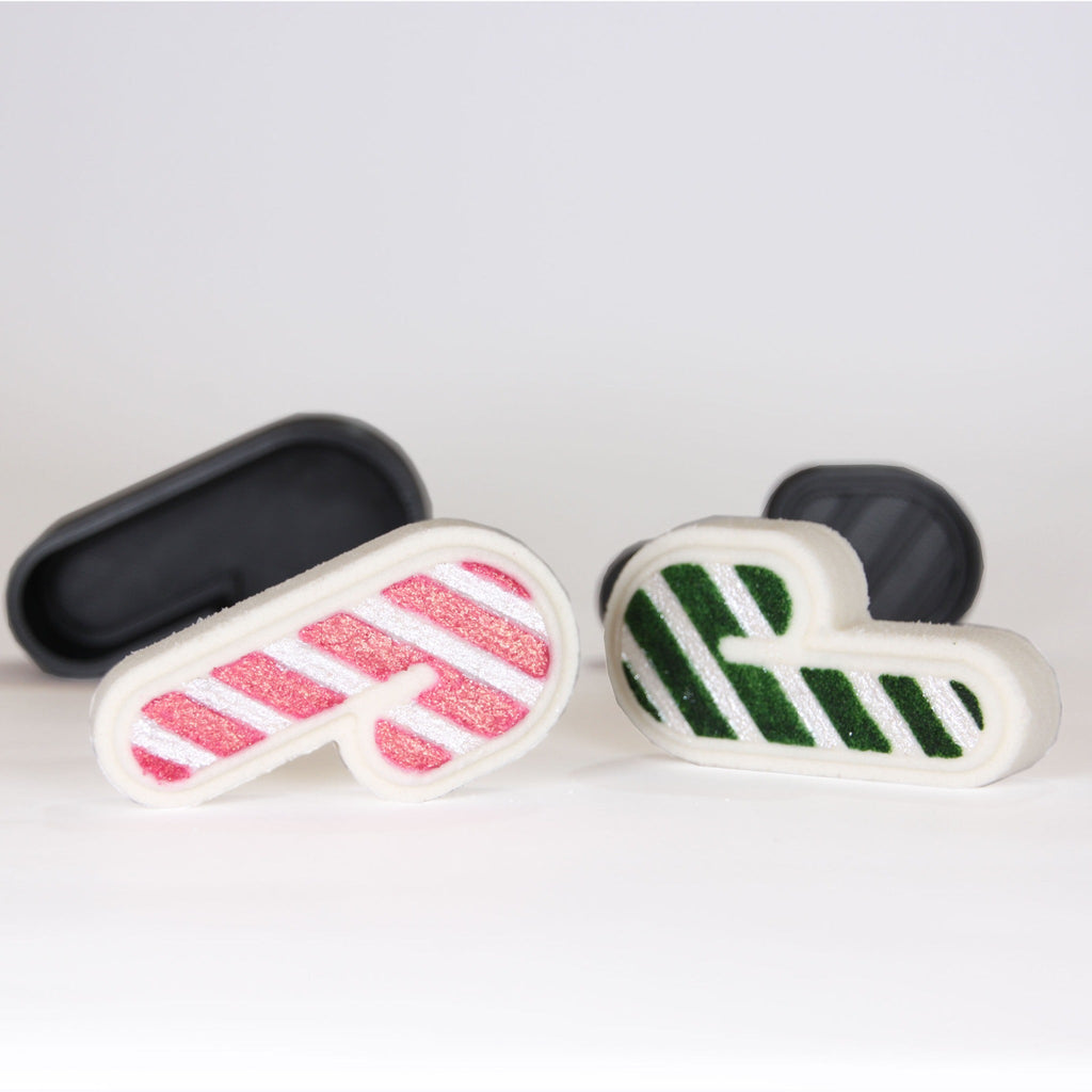 Candy Cane 2 Bath Bomb Mold - The Bath Time
