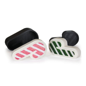 Candy Cane 2 Bath Bomb Mold - The Bath Time