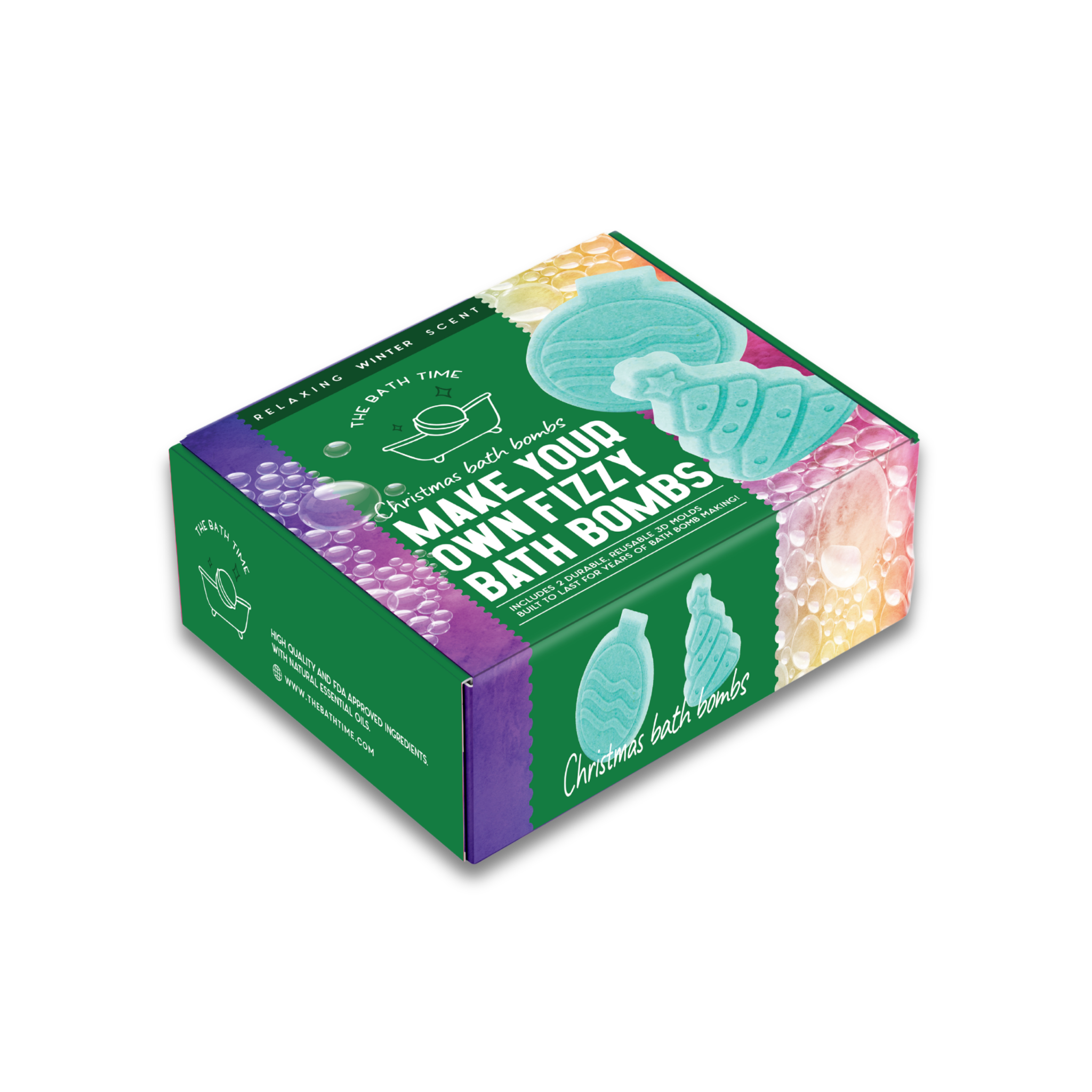 Christmas Bath Bomb Kit - The Bath Time