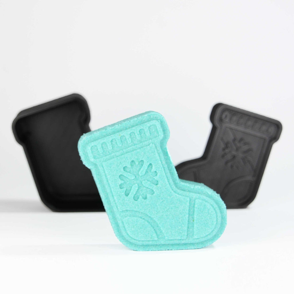 Christmas Sock Bath Bomb Mold - The Bath Time