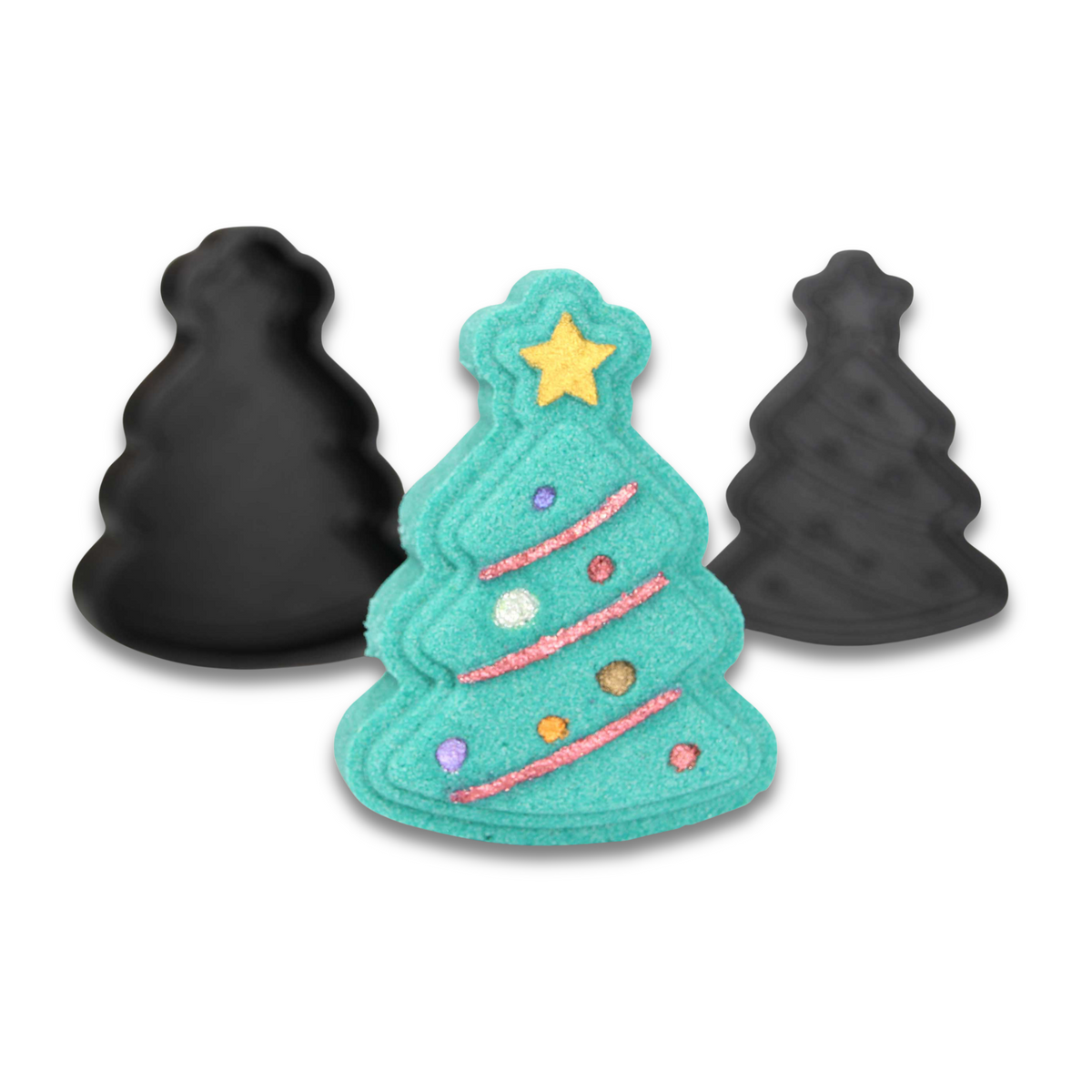Christmas Tree with Decorations Bath Bomb Mold