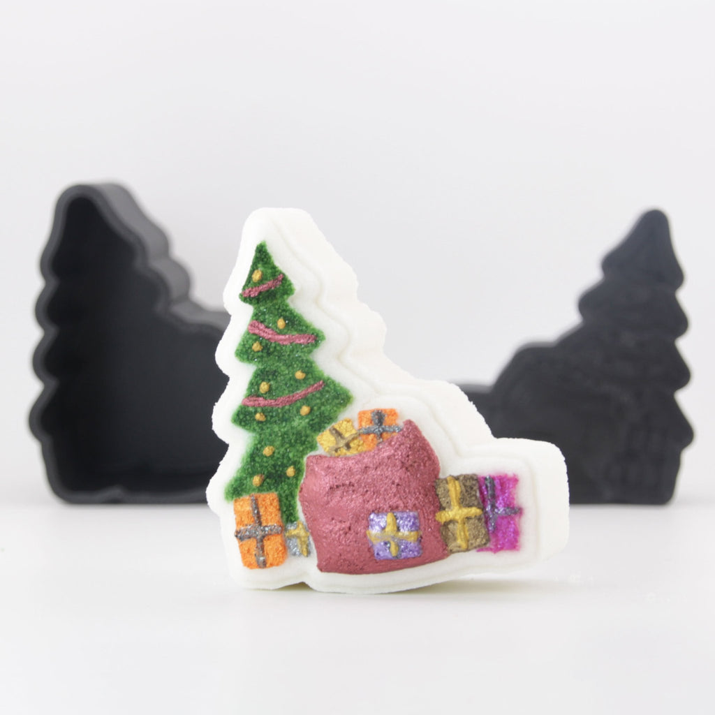 Christmas Tree with Presents - The Bath Time