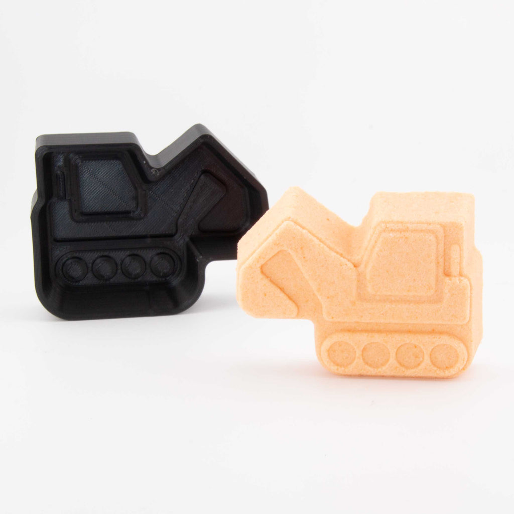 Excavator Hybrid Bath Bomb Mold - The Bath Time