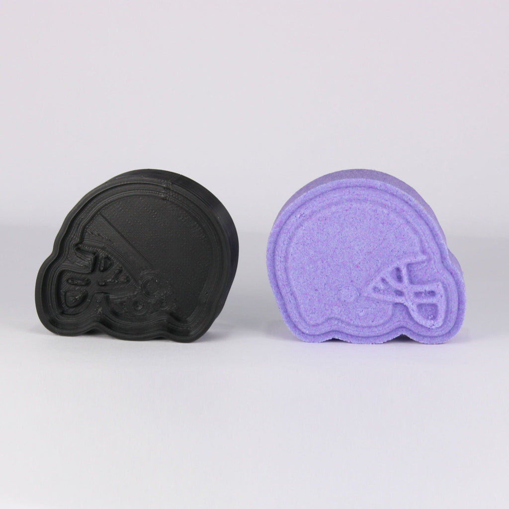 Football Helmet Bath Bomb Mold - The Bath Time