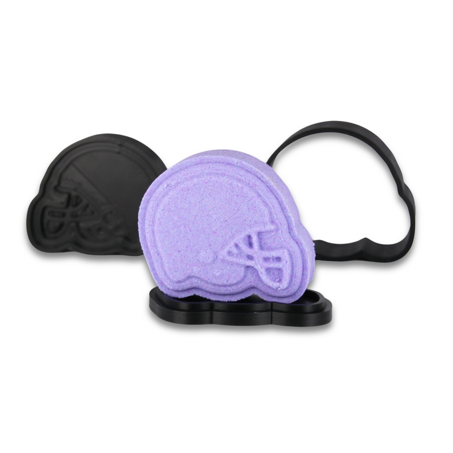Football Helmet Bath Bomb Mold