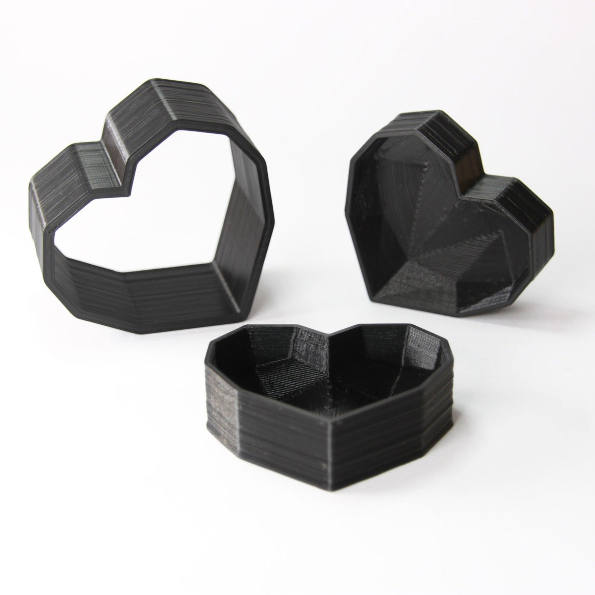 Geometric Heart Bath Bomb Mold - The Bath Time