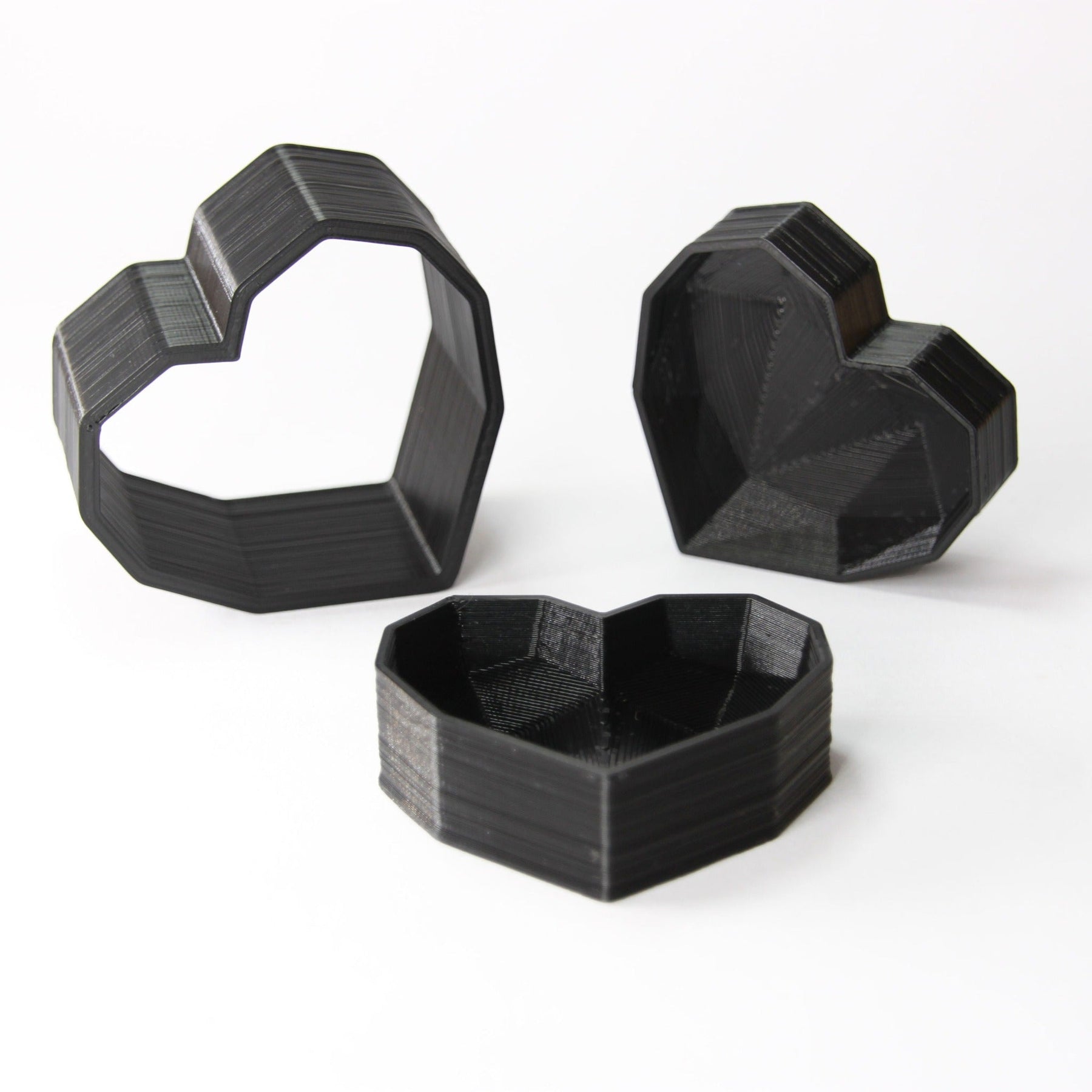 Geometric Heart Bath Bomb Mold - The Bath Time