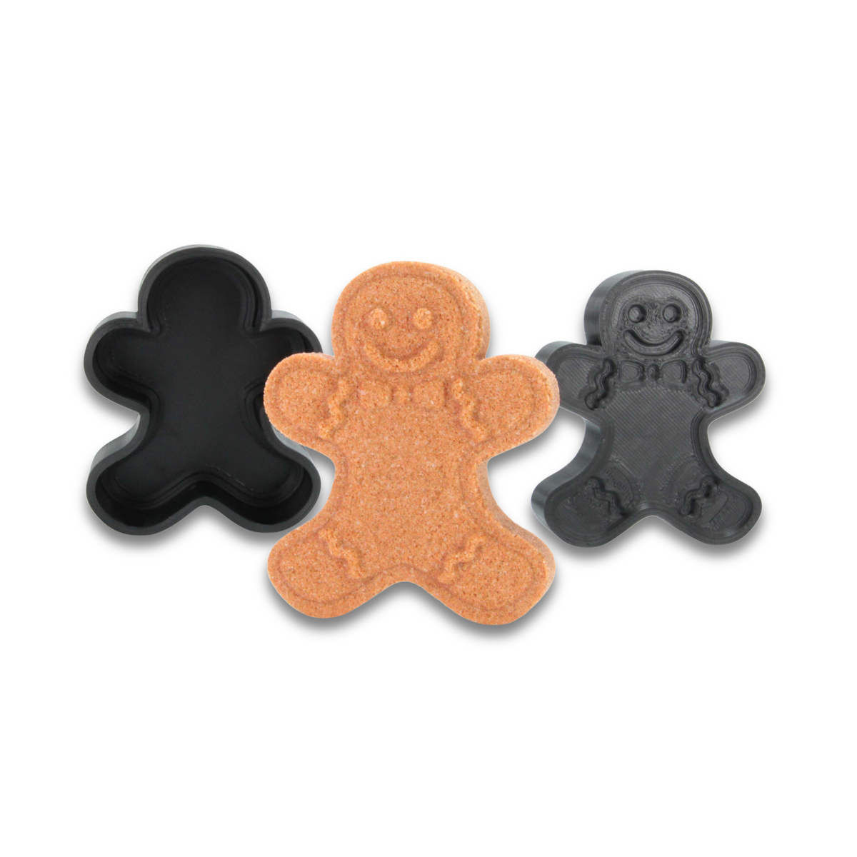Gingerbread Men Bath Bomb Mold