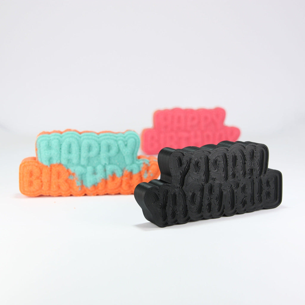 Happy Birthday Bath Bomb Mold - The Bath Time