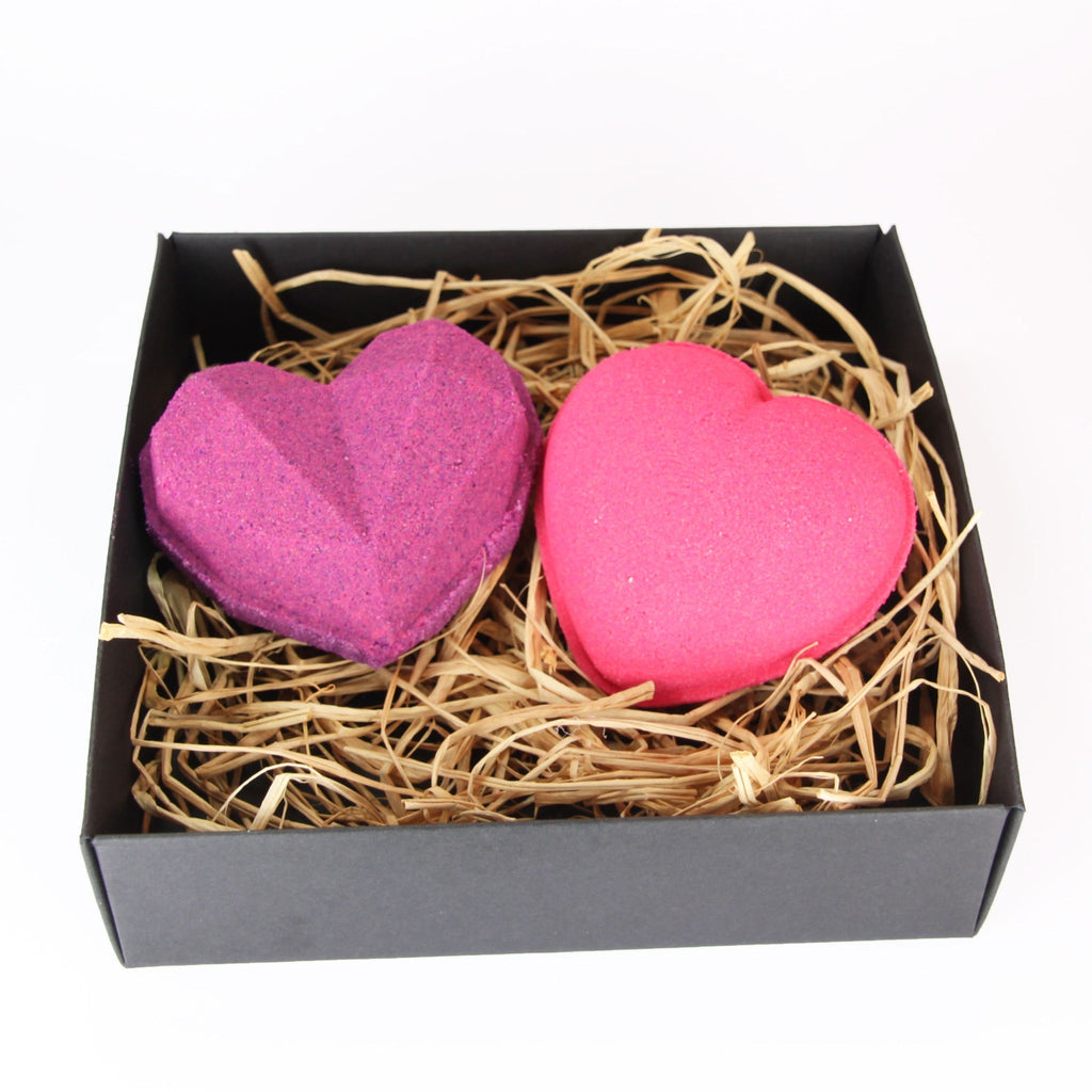 Hearts Bath Bombs Gift Set - The Bath Time