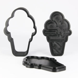 Ice Cream Cone Bath Bomb Mold - The Bath Time