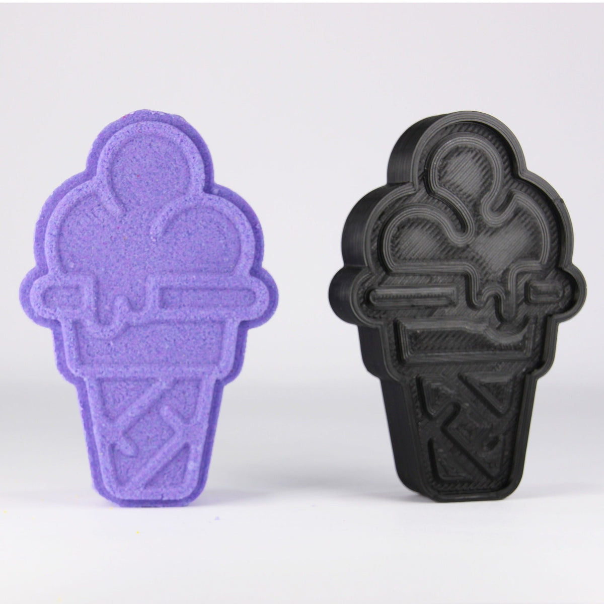 Ice Cream Cone Bath Bomb Mold - The Bath Time
