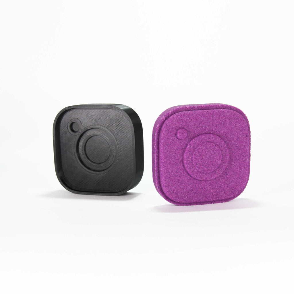 Instagram Logo Bath Bomb Mold - The Bath Time