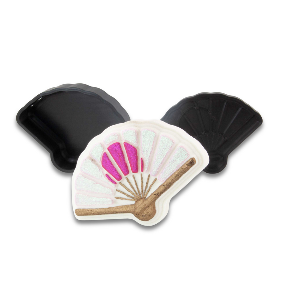 Kawaii Fan Bath Bomb Mold