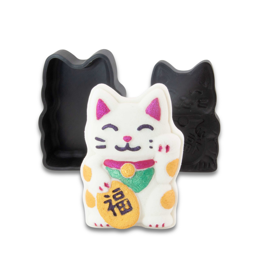 Kawaii Kitty Bath Bomb Mold