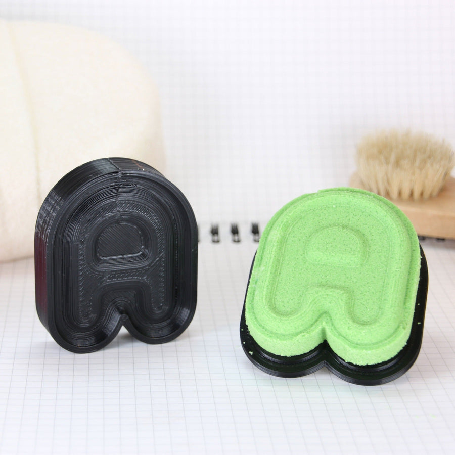 Letter 'A' Bath Bomb Mold