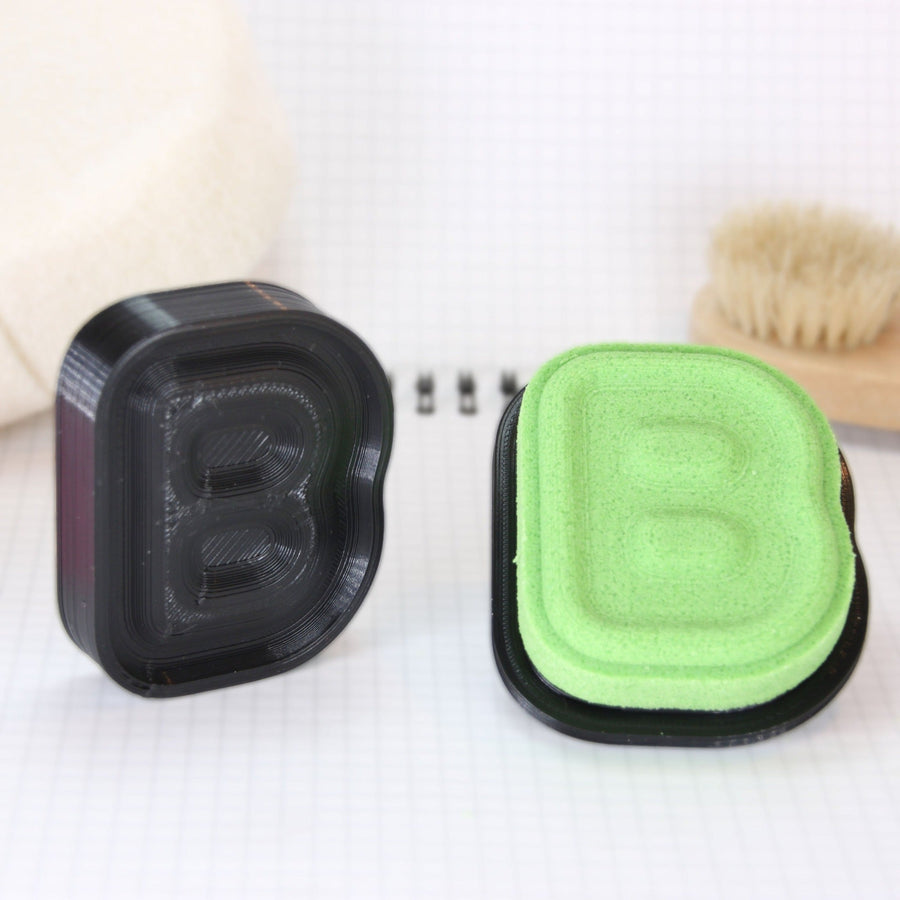 Letter 'B' Bath Bomb Mold