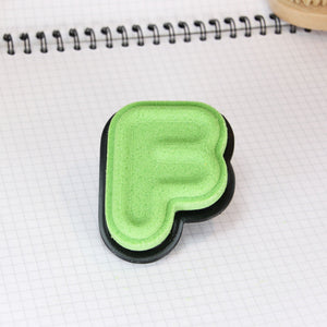 Letter 'F' Bath Bomb Mold - The Bath Time