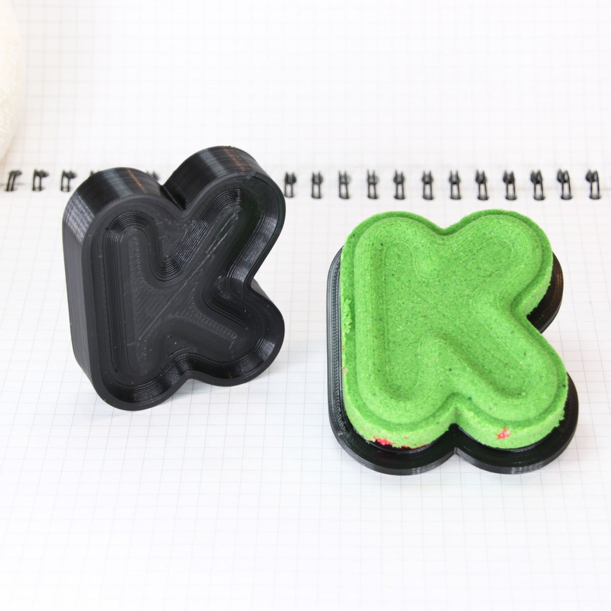 Letter 'K' Bath Bomb Mold - The Bath Time