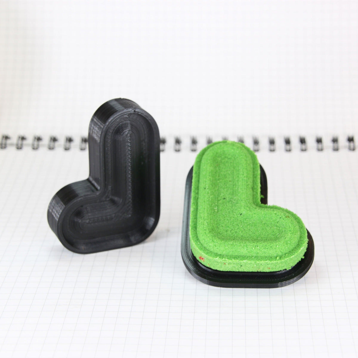 Letter 'L' Bath Bomb Mold - The Bath Time