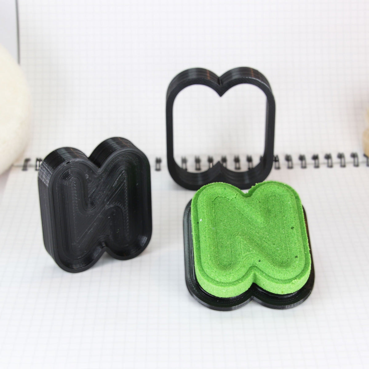 Letter 'N' Bath Bomb Mold - The Bath Time