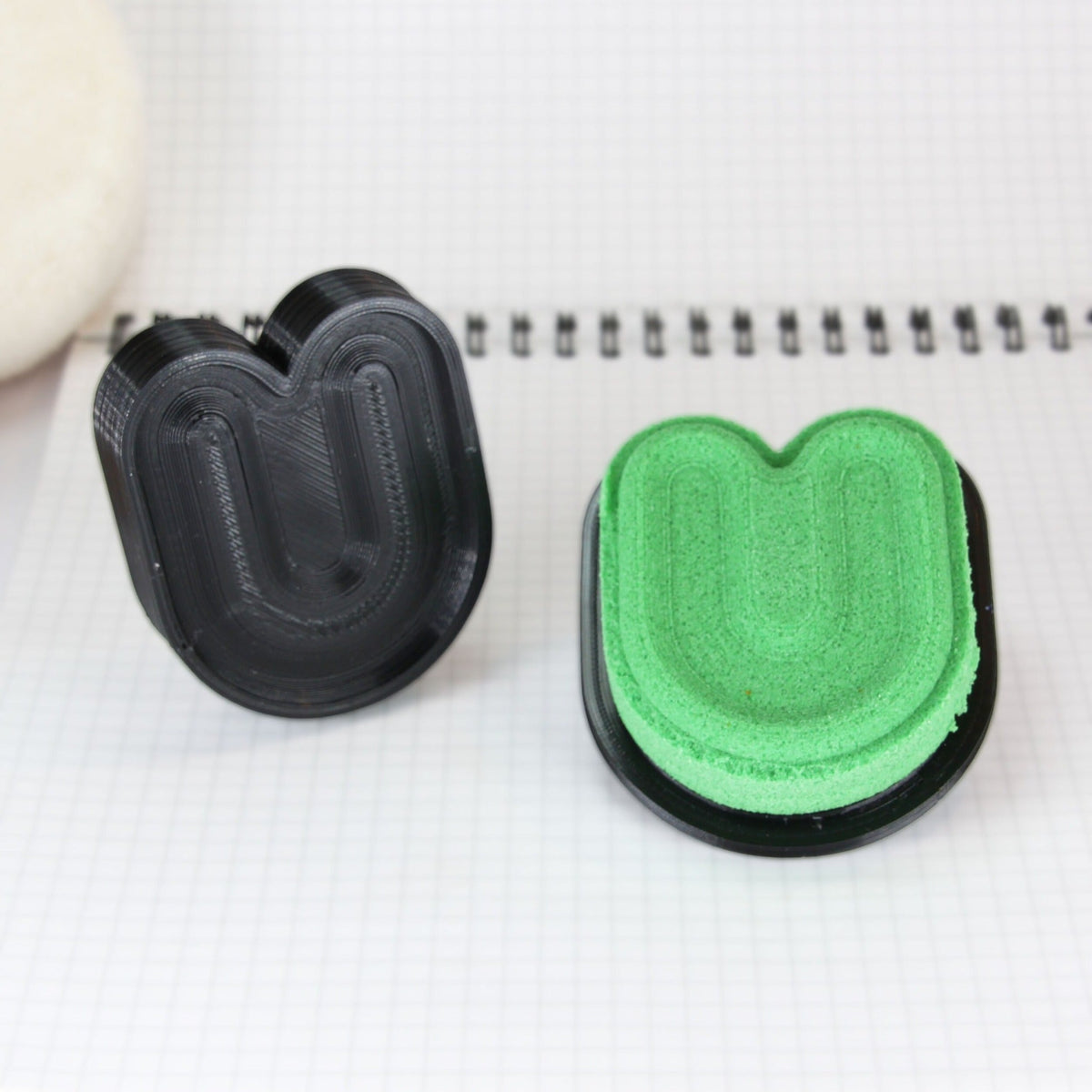 Letter 'U' Bath Bomb Mold - The Bath Time