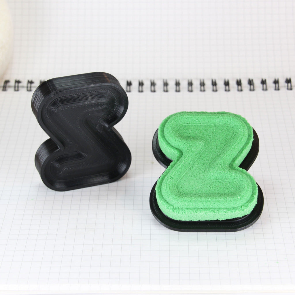 Letter 'Z' Bath Bomb Mold - The Bath Time