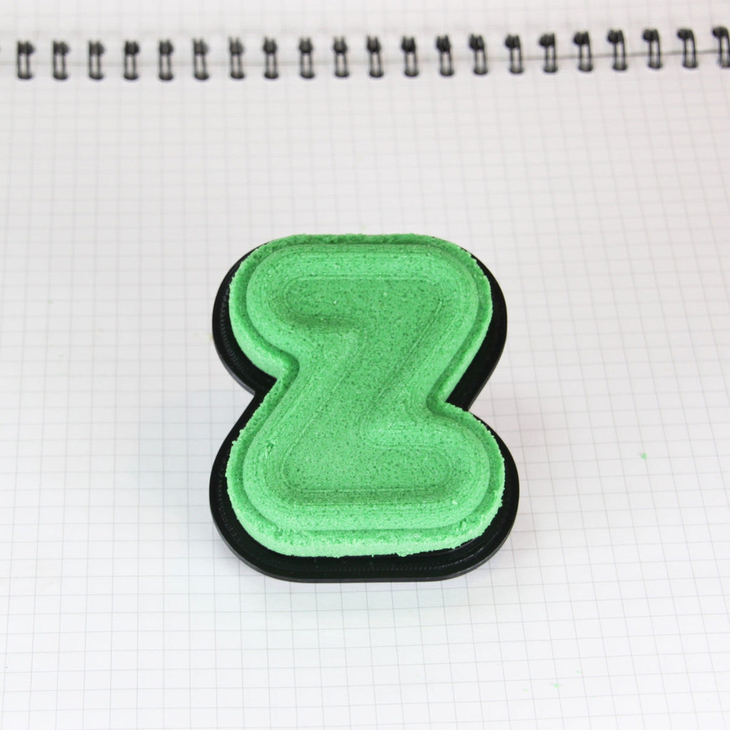 Letter 'Z' Bath Bomb Mold - The Bath Time