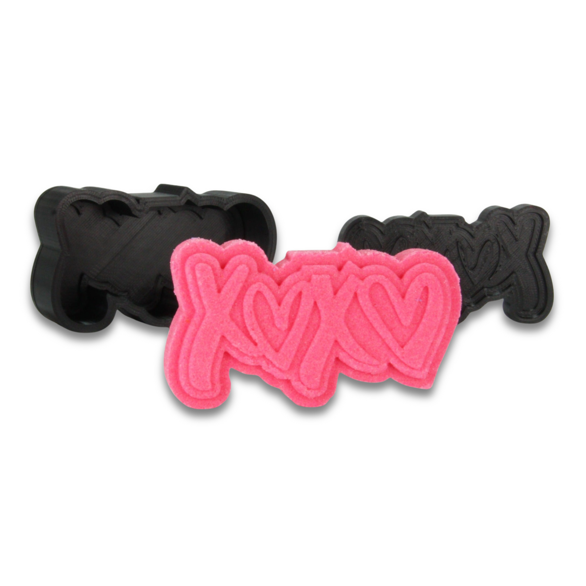 Love & Kisses XOXO Bath Bomb Mold