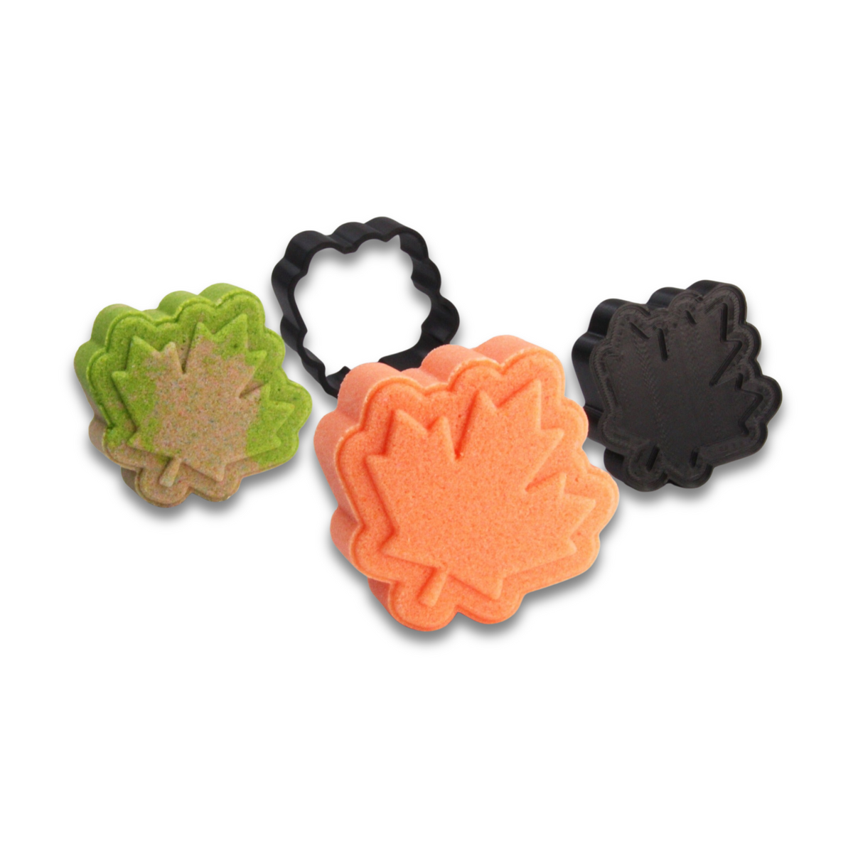 Maple Leaf Bath Bomb Mold