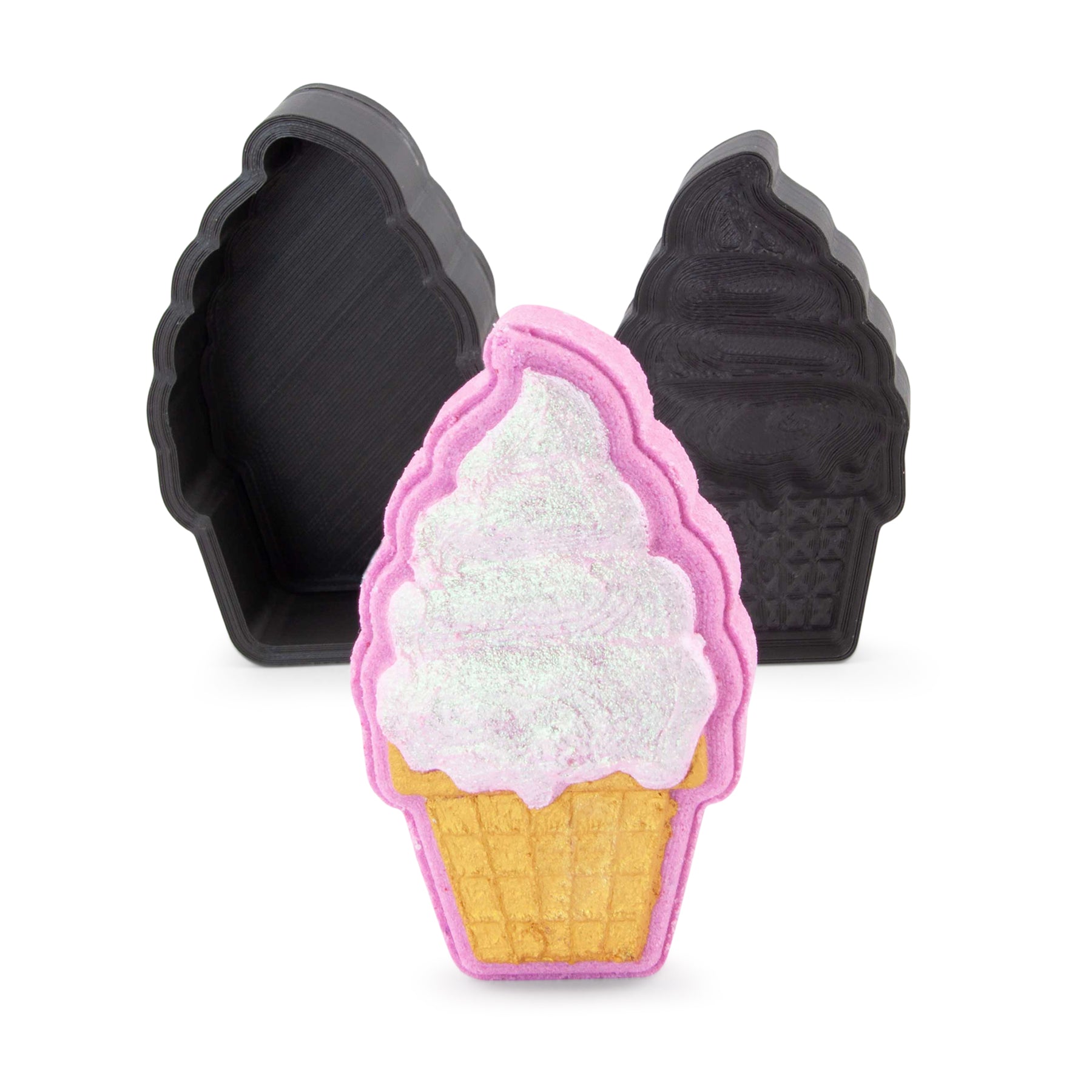 Melting Ice Cream Bath Bomb Mold