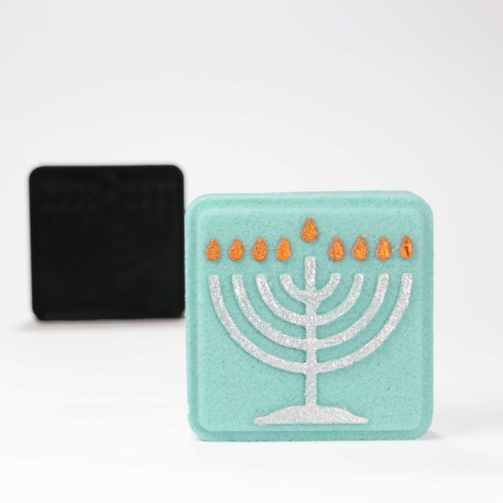 Menorah Bath Bomb Mold - The Bath Time