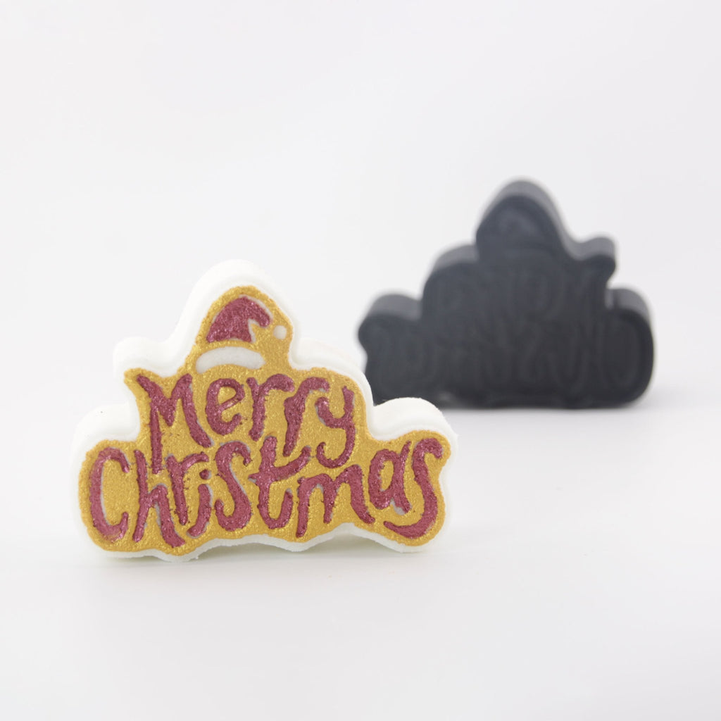 Merry Christmas Bath Bomb Mold - The Bath Time