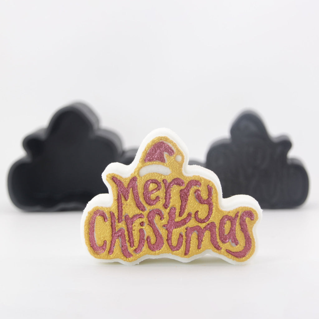Merry Christmas Bath Bomb Mold - The Bath Time